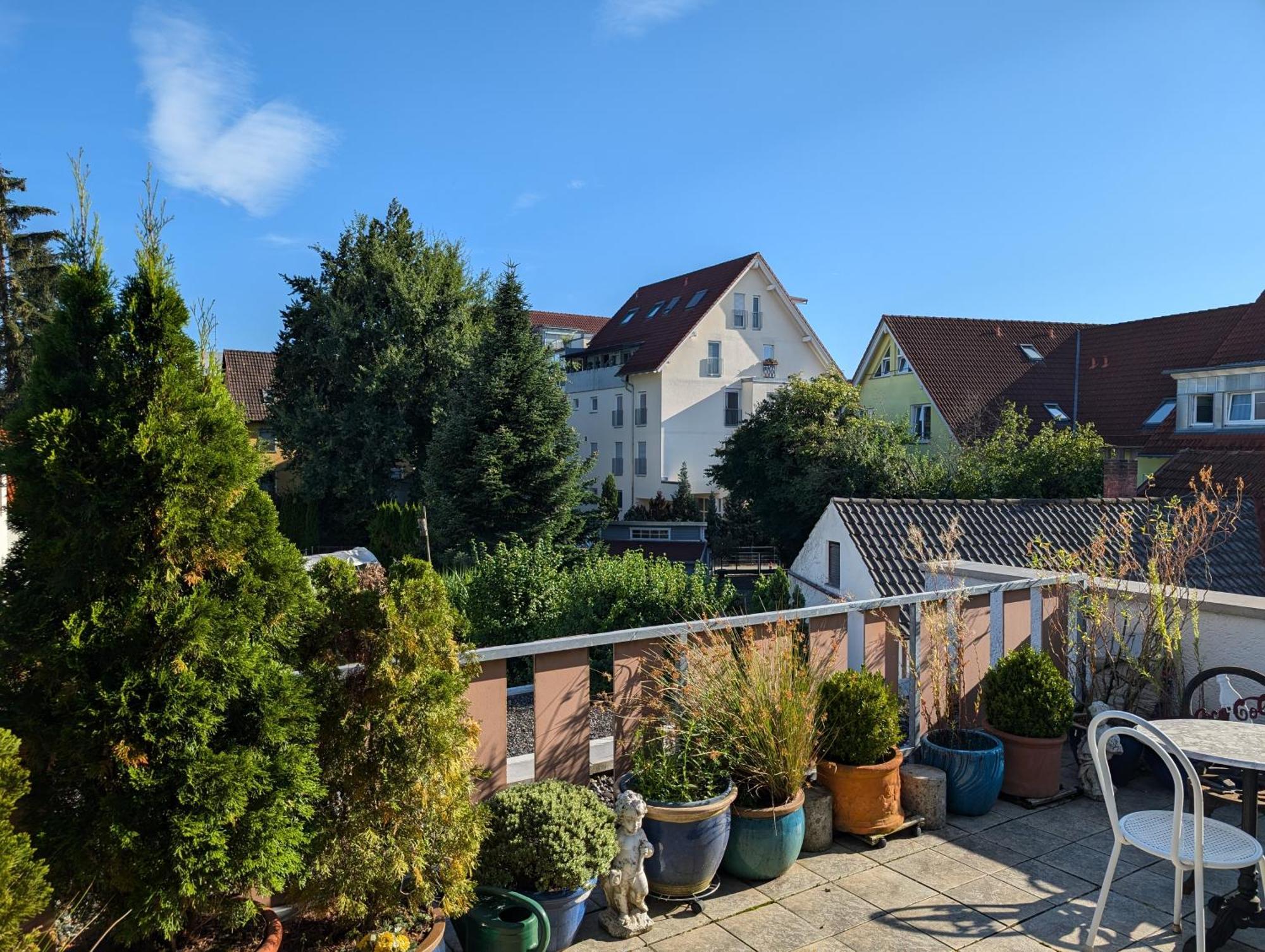 Storchennest - Schoenes, Ruhiges Apartment Mit Sonnenterrasse Tettnang Zewnętrze zdjęcie